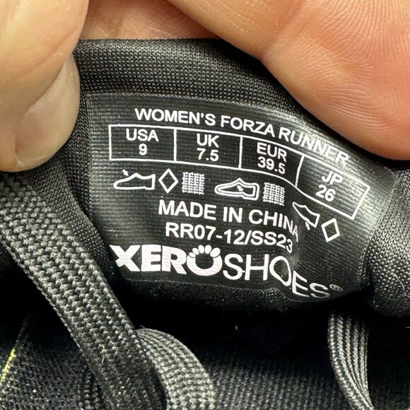 Xero Shoes Womens Size 9 Forza Runner Barefoot Purple Black Lightweight - Picture 8 of 9